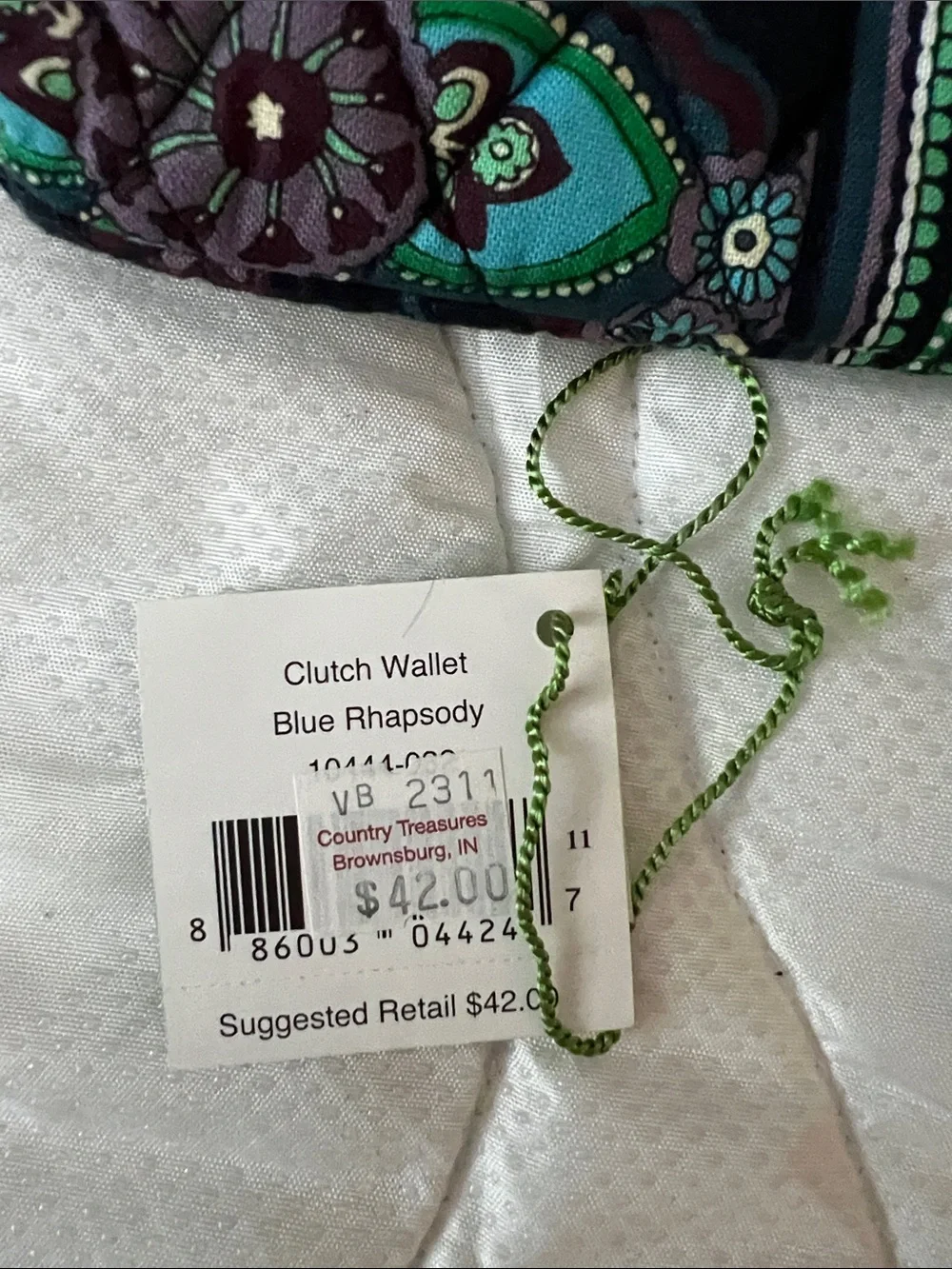 Vera Bradley Clutch Wallet - Picture 2 of 5